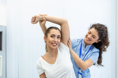 Mobility therapy following joint injection